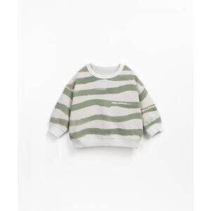 NEW PLAY UP boy's stripe sweatshirt in fiber riscas